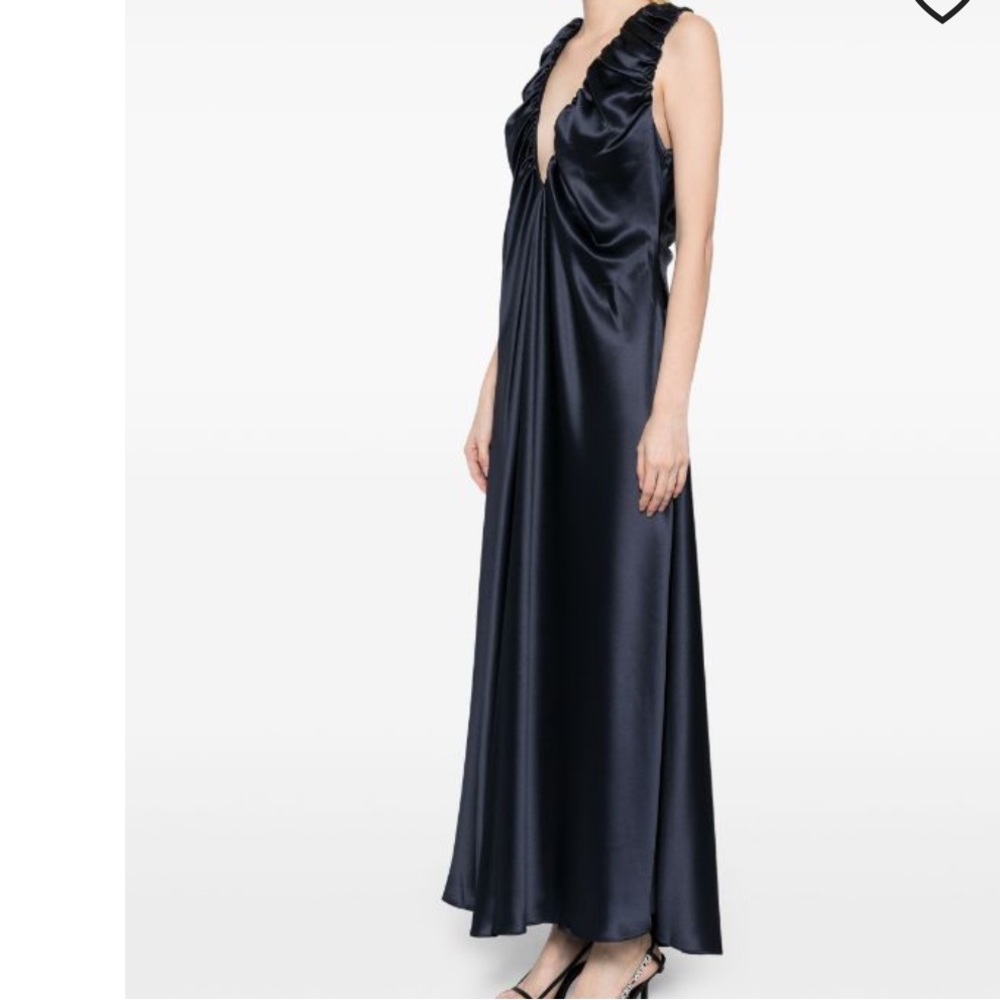 Acler ⭐️NWT⭐️ Navy V-Neck maxi dress size 4 - Picture 12 of 12
